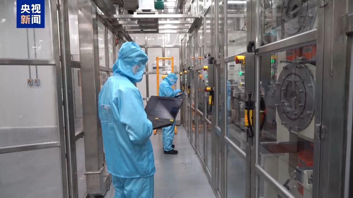 让电车跑得更远更安全 国内首条大容量全固态电池产线建成